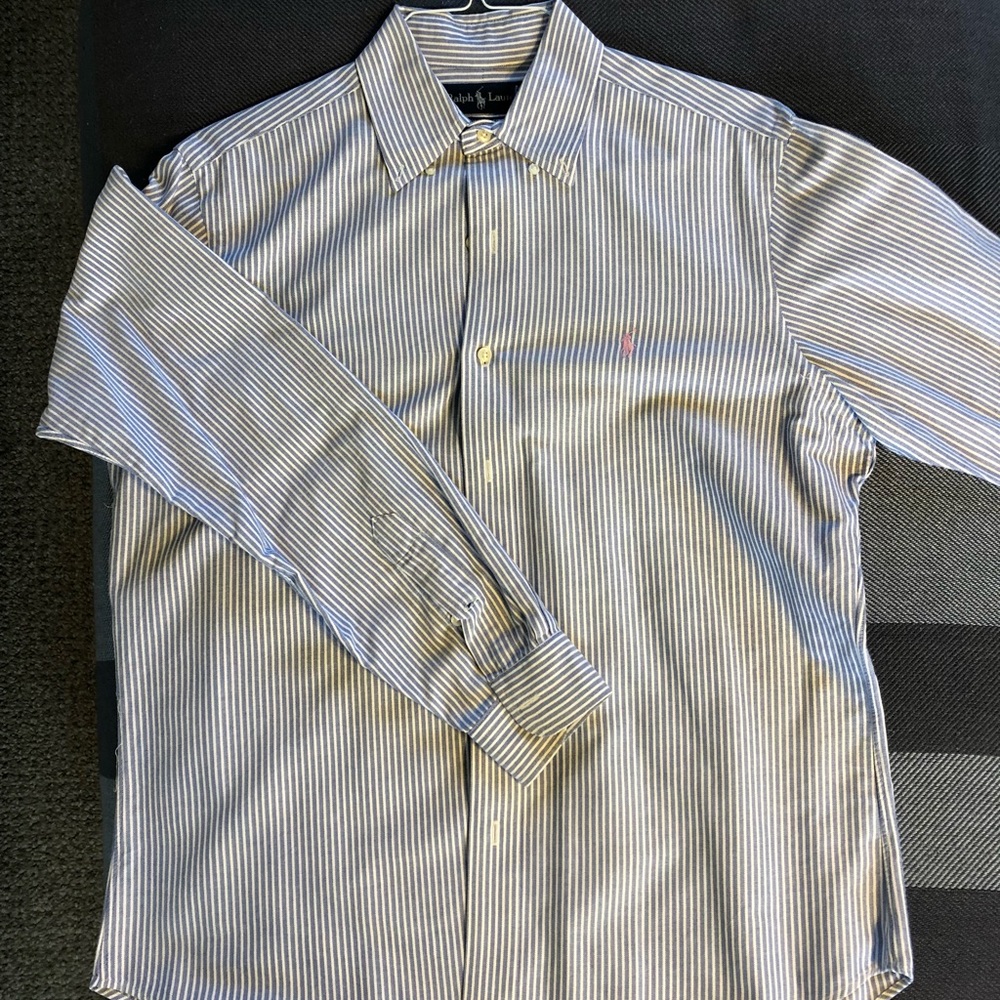 Men’s Polo Ralph Lauren L/S Button down (Size M)